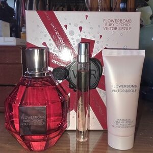 Viktor & Rolf Flowerbomb Ruby Orchid Set - Red